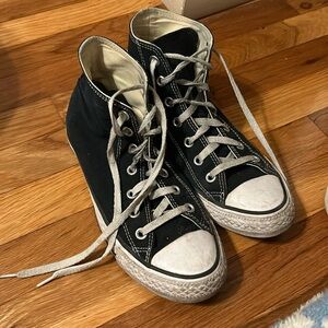 Converse Black High Tops